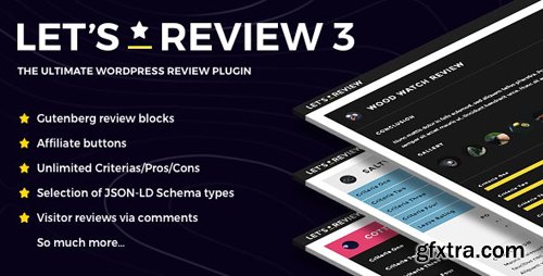 CodeCanyon - Let's Review v3.0.8 - WordPress Plugin With Affiliate Options - 15956777