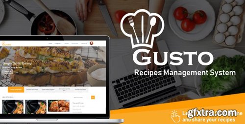 CodeCanyon - Gusto v3.2 - Recipes Management System - 22625083