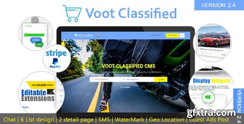 CodeCanyon - Classified Ads CMS - Voot Classified v2.3 - 23023335 - NULLED