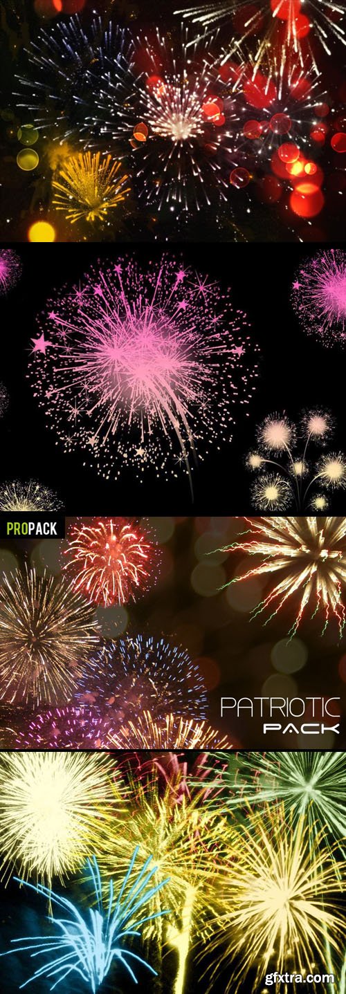 Awesome 100 New Year Fireworks Brushes for Photoshop