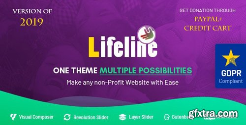 ThemeForest - Lifeline v6.0 - NGO, Fund Raising and Charity WordPress Theme - 7044503