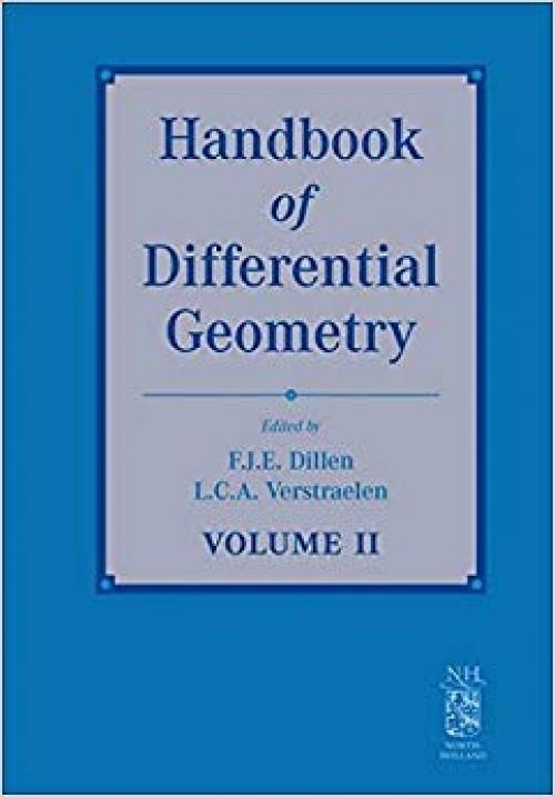 Handbook of Differential Geometry - 044452052X