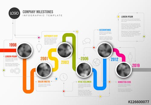 Connected Lines Infographic Layout - 226600077 - 226600077