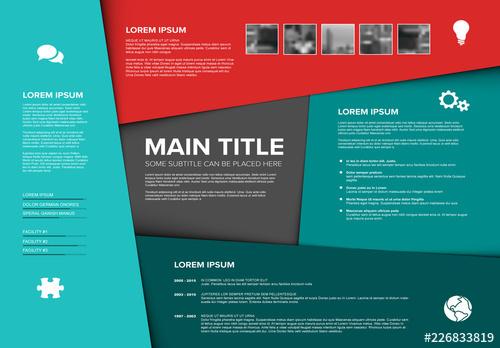 5 Section Infographic Layout - 226833819 - 226833819