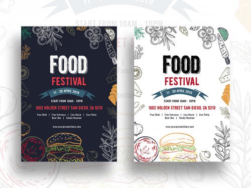 Food Festival Flyer Template-03 - food-festival-flyer-template-03