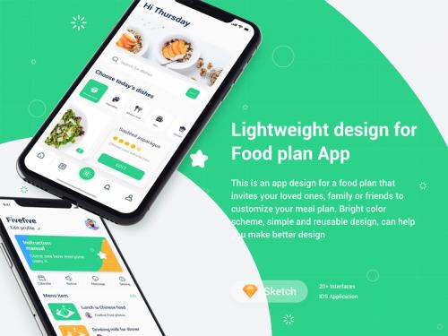 food plan APP design - food-plan-app-design