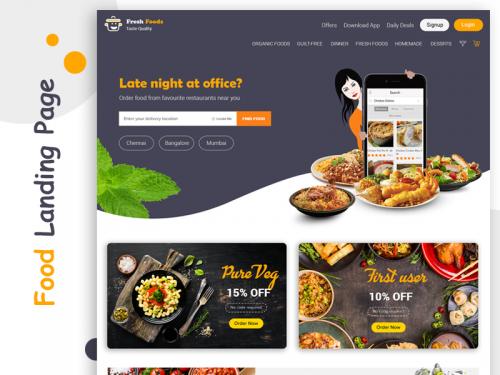 Food Website Landing page - food-website-landing-page-be66d914-3d02-4dd9-a265-e2f2f9af7e8e