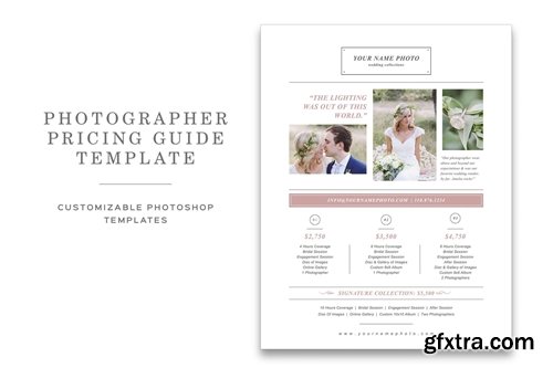 Photographer Pricing Guide Template