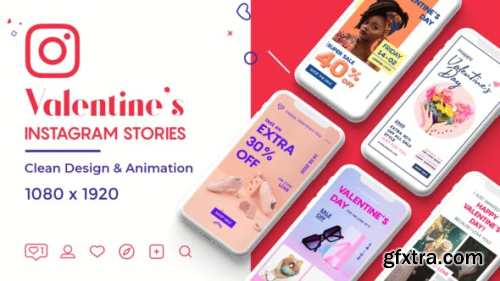 VideoHive Valentine Instagram Stories 25310925