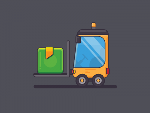 Forklift - forklift-illustrations