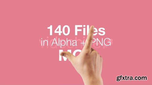 Videohive - Hand Touch Gestures (Stock Footage) - 11736571