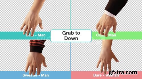 Videohive - Hand Touch Gestures (Stock Footage) - 11736571