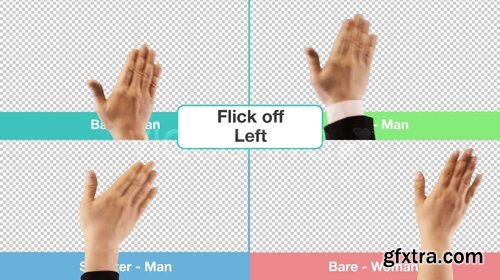 Videohive - Hand Touch Gestures (Stock Footage) - 11736571