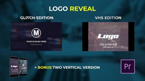 Videohive - Logo Reveal - VHS & Glitch Edition