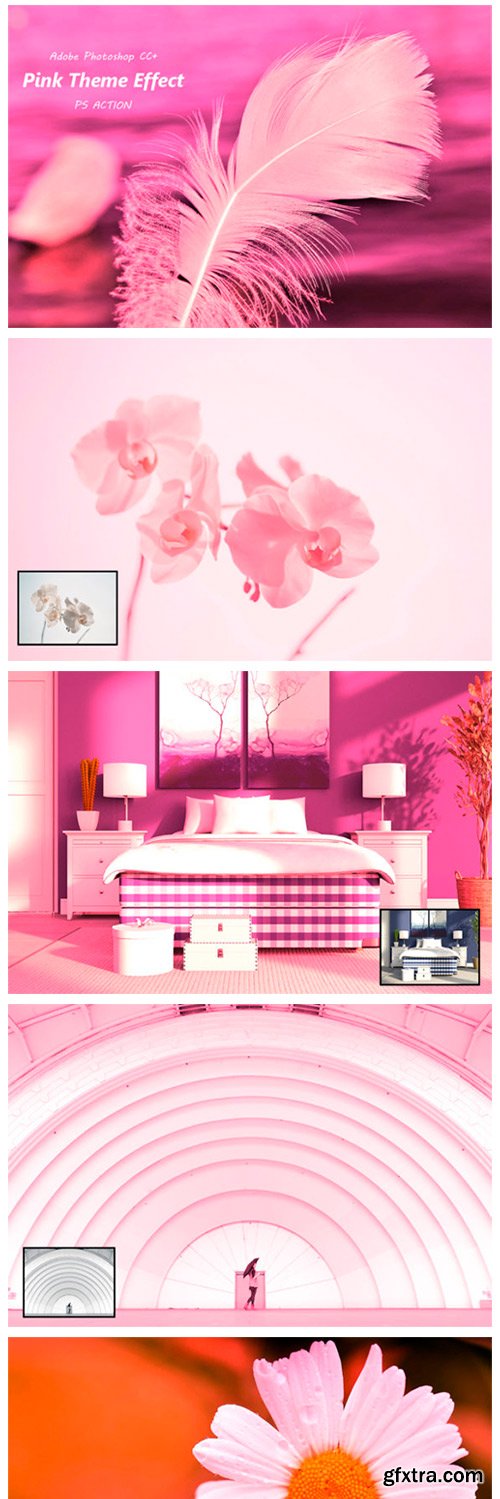 Pink Theme Effect Ps Action 2127520