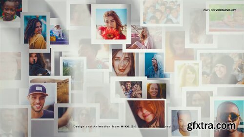 Videohive - Community - Multi Photo Frames Logo Opener - 23785697