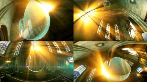 Videohive - Holy Logo In Church