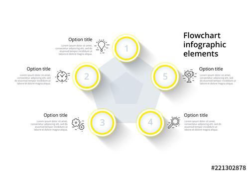 Five Step Infographic Layout - 221302878 - 221302878