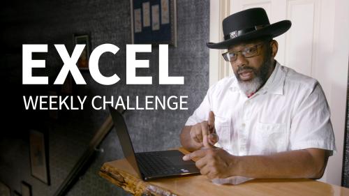 Lynda - Excel Weekly Challenge - 731731