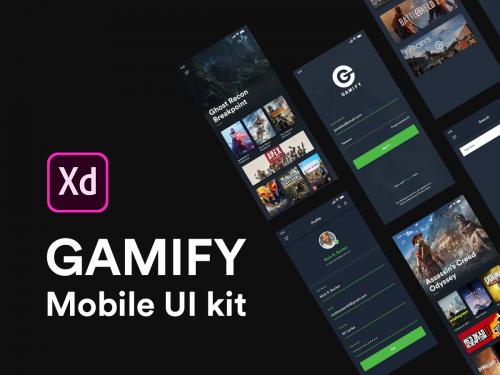 GAMIFY - Game store mobile UI kit - gamify-game-store-mobile-ui-kit