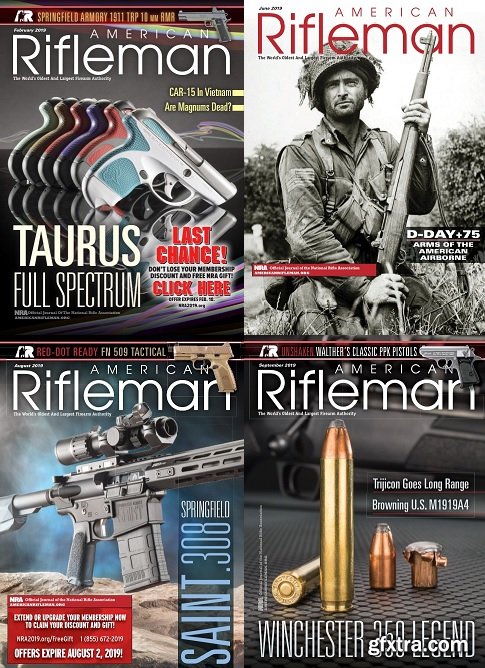 American Rifleman 2019 Full Year Collection