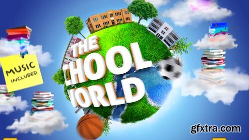 Videohive - School Education Kids Intro - 22606032