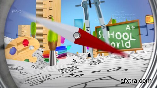 Videohive - School Education Kids Intro - 22606032