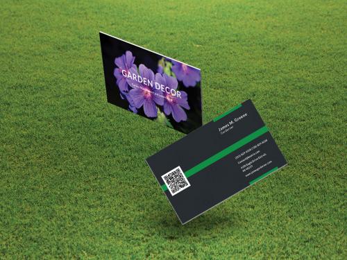 Garden Decor Business Card - garden-decor-business-card