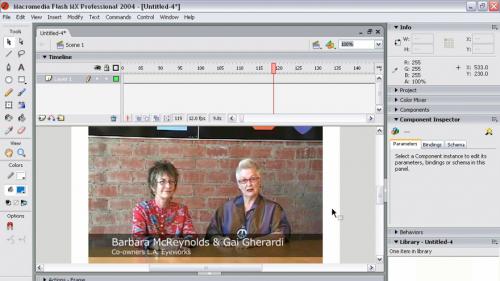 Lynda - Flash MX 2004 Audio & Video Integration - 107