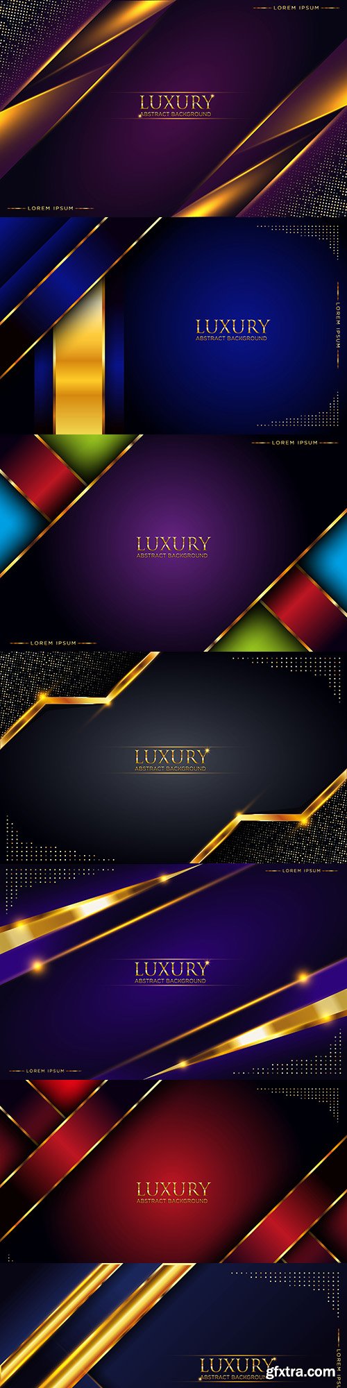 Luxury background and gold design decorative element 10