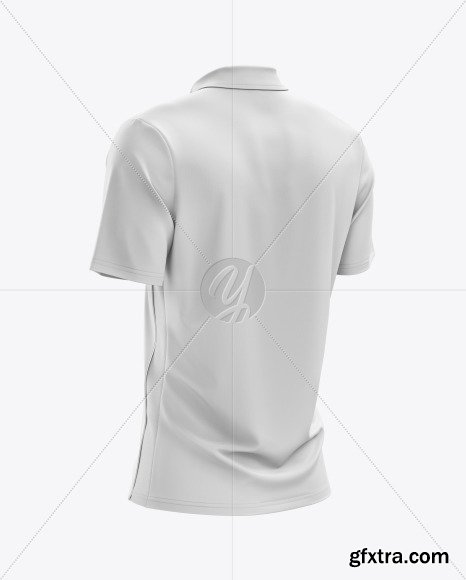 Men’s Polo T-shirt Mockup 51443