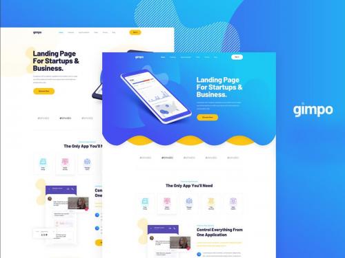 Gimpo - App Landing Page PSD Template - gimpo-app-landing-page-psd-template-78f020f1-52bc-423c-9c6e-b7f35f326fee