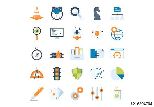 25 SEO and Web Icons - 216894764 - 216894764