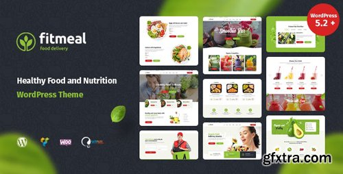 ThemeForest - Fitmeal v1.2.2 - Organic Food Delivery and Healthy Nutrition WordPress Theme - 24849067