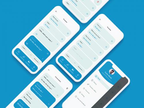 Google Translate Redesign mobile app concept - google-translate-redesign-mobile-app-concept