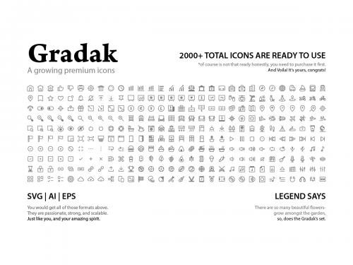 Gradak - a Growing Icons - gradak-a-growing-premium-icons