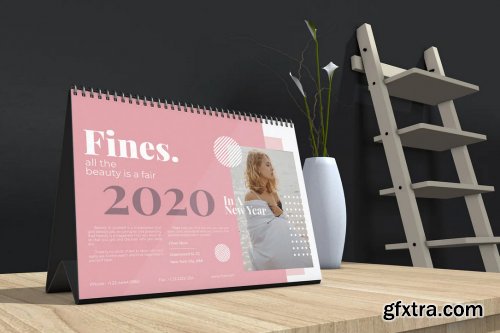 Fines - Fashion Table Calendar 2020