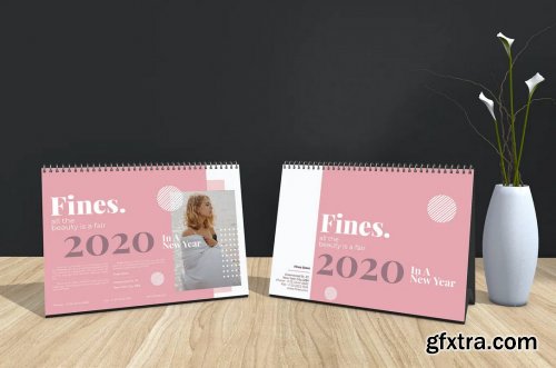 Fines - Fashion Table Calendar 2020