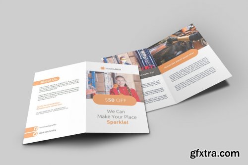 CreativeMarket - 50 Bi-Fold Brochures Bundle 4268003