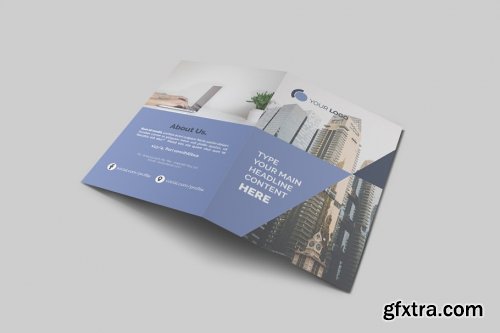 CreativeMarket - 50 Bi-Fold Brochures Bundle 4268003