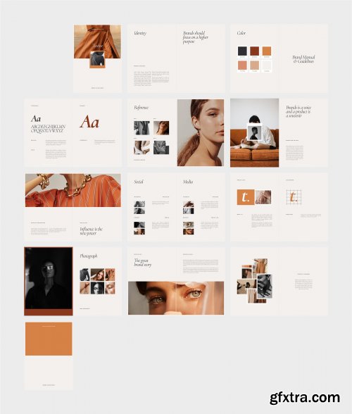 CreativeMarket - TWELVE Brand Manual & Guidelines 4338166