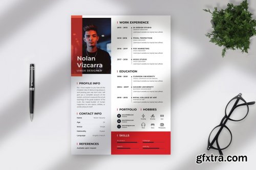 Creative CV Resume Template