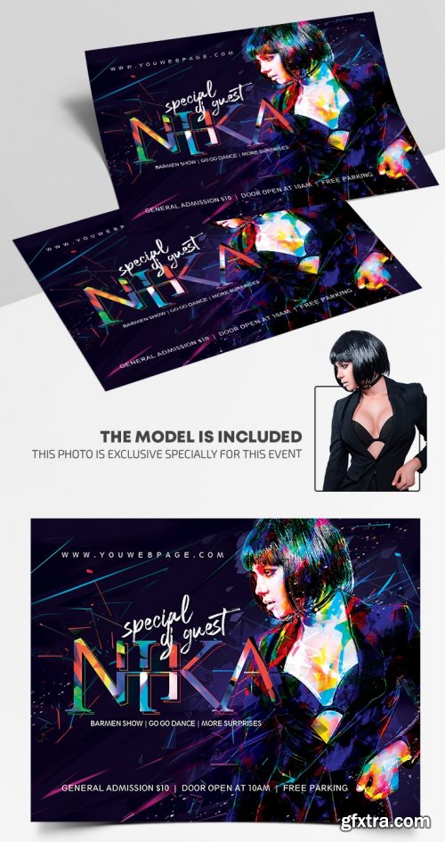 Dj Guest – Premium PSD Flyer Template