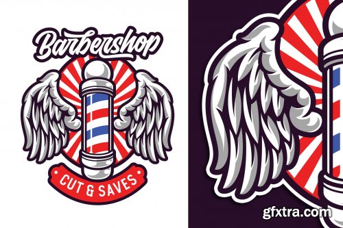 Barbershop Logo Template