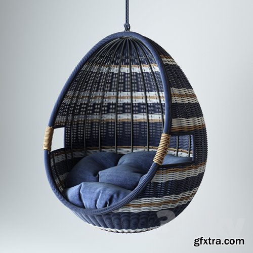 Crate and Barrel Swing Chair 3D model