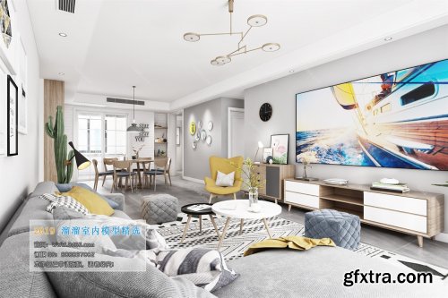 Modern Style Livingroom 383 (2019)