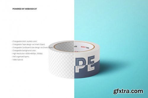 Paper Duct Tape Mockup