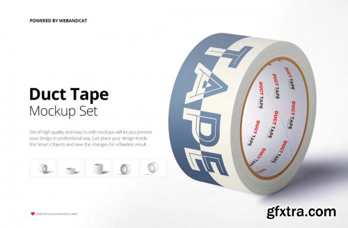 Paper Duct Tape Mockup