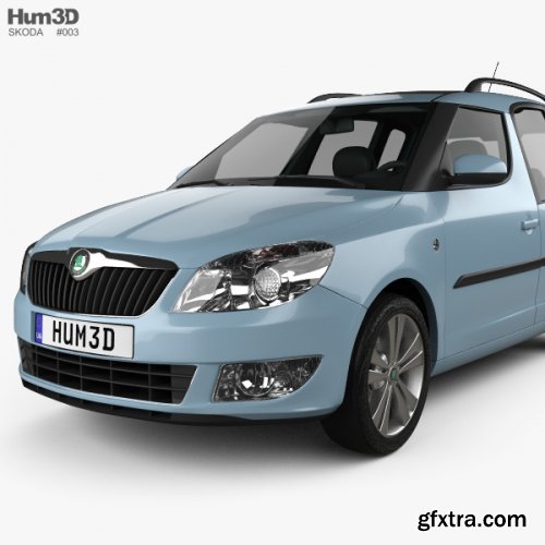 Skoda Roomster 2011 3D model