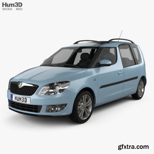 Skoda Roomster 2011 3D model